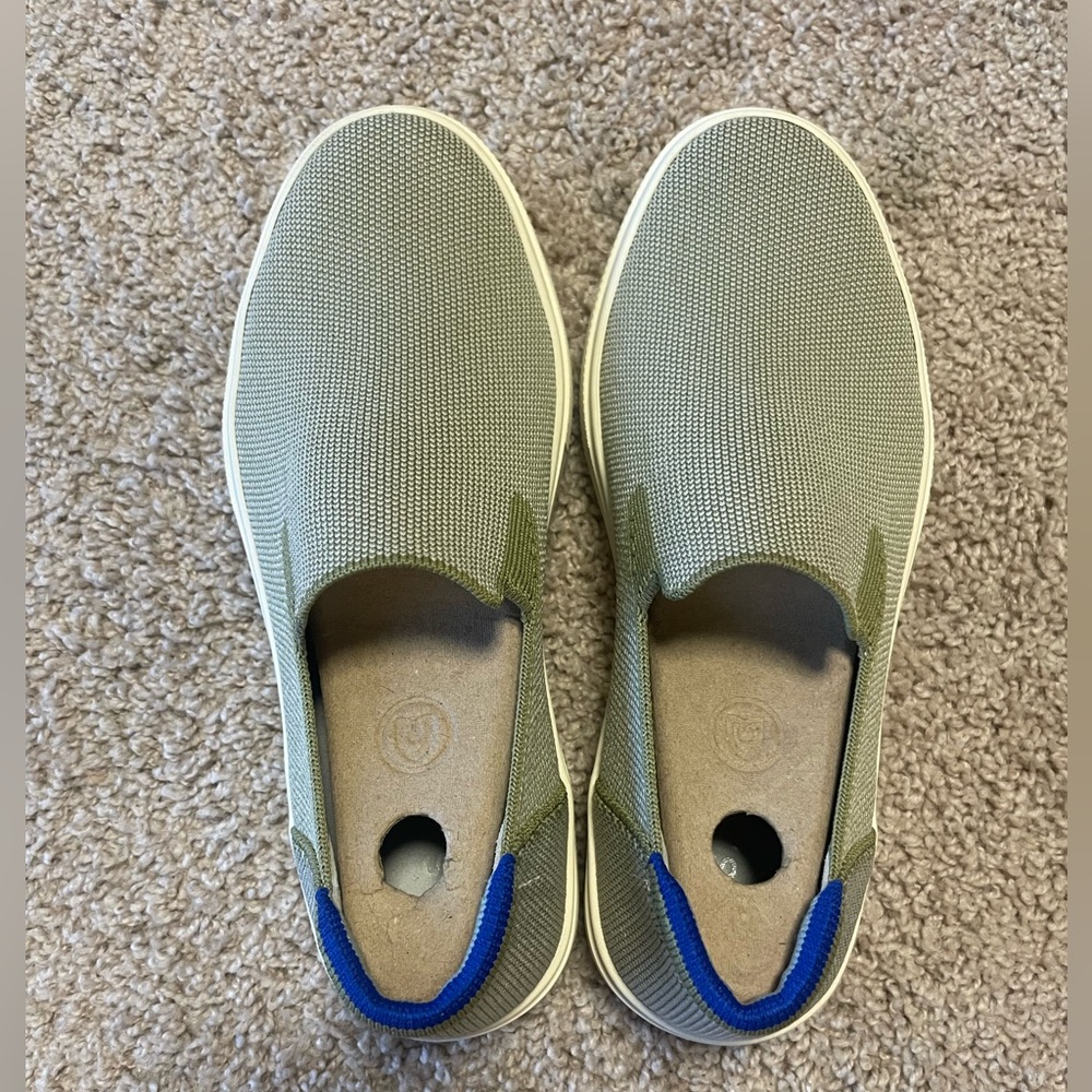 Rothy’s City Slip-On Sneakers, Olive
